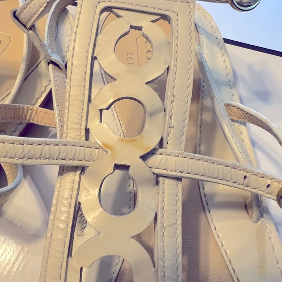 Coach Geralynn Soft Patent Gladiator Sandals 10 - Picture 5 of 8